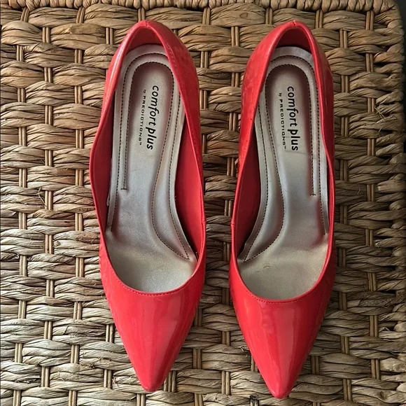 Comfort Plus by Predictions Coral 3” Heels with Pointed Toe - Picture 1 of 4